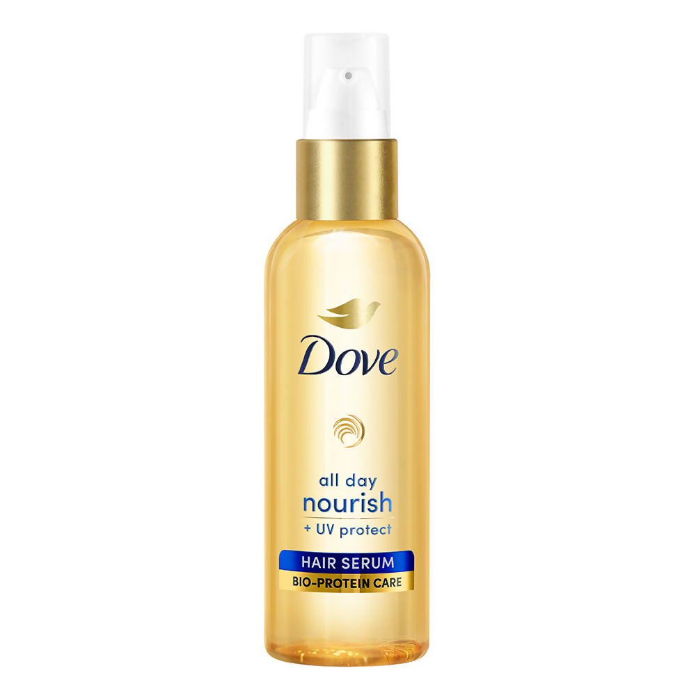Dove All Day Nourish + UV Protect Hair Serum With Bio Protein Care - Swadesiicart