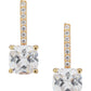 Gold-Polished Dangling Star Drop Earring - Wahe Jewels - Swadesiicart