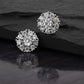 Black Toned Contemporary Stud Earring For Men - Wahe Jewels - Swadesiicart