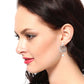 Gold & Silver Polished Fancy Drop Earring For Women - Wahe Jewels - Swadesiicart