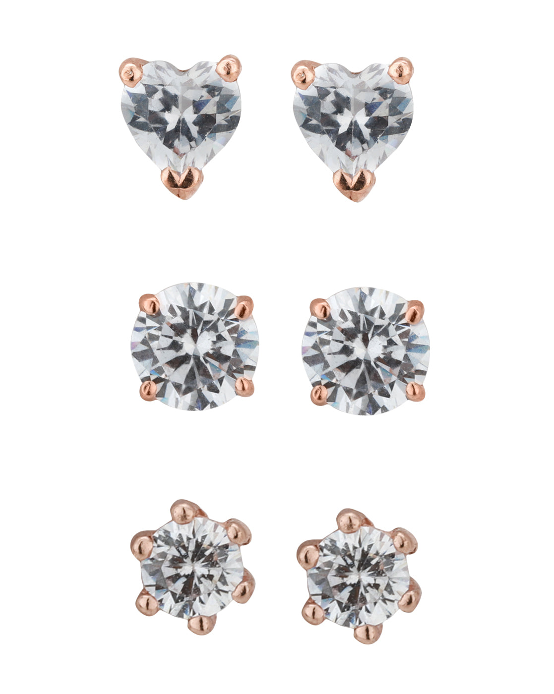 Rhodium Plated Purple Cz Drop Earring For Women - Wahe Jewels - Swadesiicart