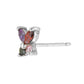 Gold-Polished & Natural Stone 4 Clover Drop Earring For Women - Wahe Jewels - Swadesiicart