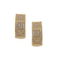 Gold-Polished Drop Earring With Dangling Cz Stone For Women - Wahe Jewels - Swadesiicart