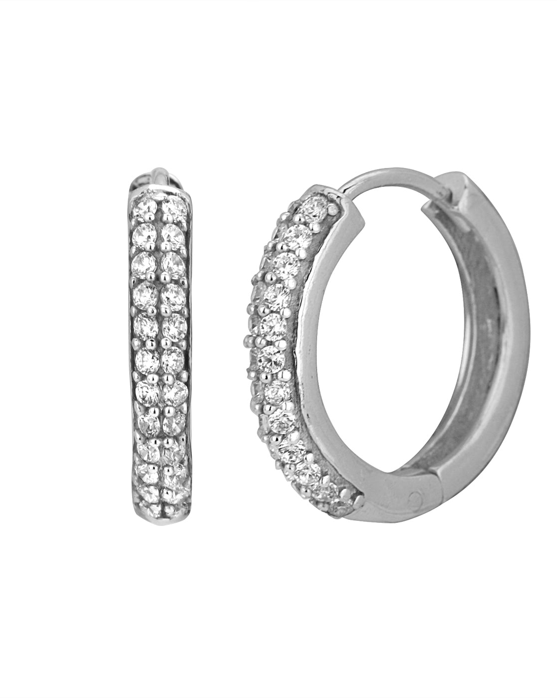 Black Toned With Cz Fancy Stud Earring For Men - Wahe Jewels - Swadesiicart