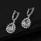 Gold-Polished Contemporary Drop Earring With Dangling Cz Stone - Wahe Jewels - Swadesiicart