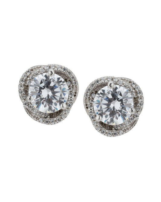 Gold-Polished Stylish Half Hoop Earring For Women - Wahe Jewels - Swadesiicart
