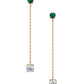 Gold-Polished With Pearl Stylish Drop Earring For Women - Wahe Jewels - Swadesiicart