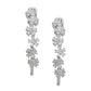 Rhodium Plated Multi-Coloured Cz Ear Cuff Earring For Women - Wahe Jewels - Swadesiicart