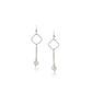 Gold Toned Cz Studded Floral Stud Earring For Women - Wahe Jewels - Swadesiicart