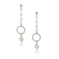 Gold-Polished With Stone Teardrop Drop Earring For Women - Wahe Jewels - Swadesiicart