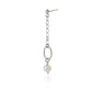 Gold-Polished With Stone Teardrop Drop Earring For Women - Wahe Jewels - Swadesiicart