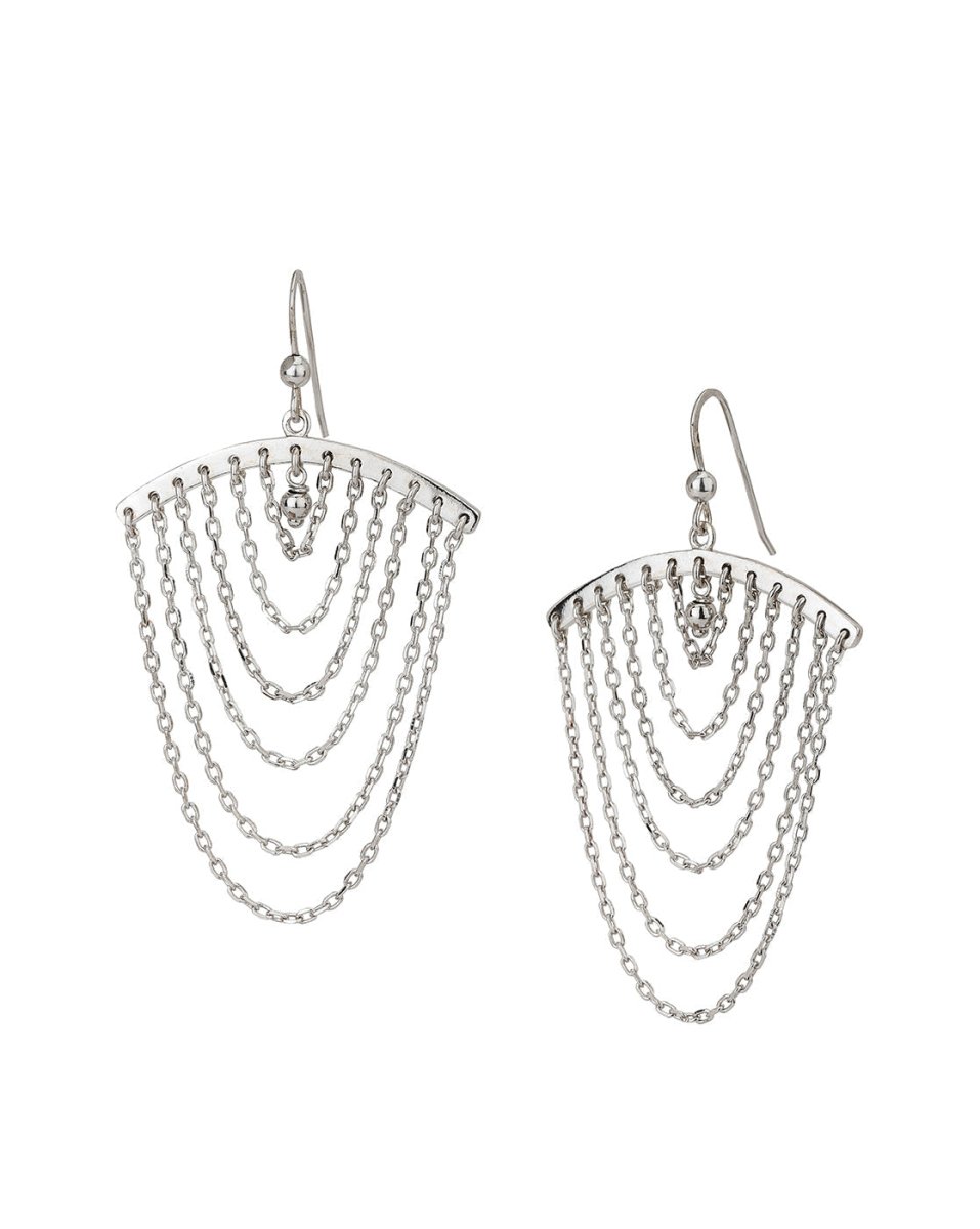 925 Sterling Silver Rhodium Plated Anchor Drop Earring For Women - Wahe Jewels - Swadesiicart
