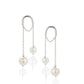 Gold Toned Heart Shaped Drop Earring For Women - Wahe Jewels - Swadesiicart