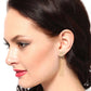 Rhodium Plated Drop Earring With Dangling Pearl For Women - Wahe Jewels - Swadesiicart