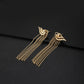 Rhodium Plated Drop Earring With Dangling Pearl For Women - Wahe Jewels - Swadesiicart