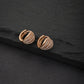 Silver Toned Triangular Stud Earring For Men - Wahe Jewels - Swadesiicart