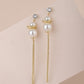 Gold-Polished Butterfly Tasselled Drop Earring For Women - Wahe Jewels - Swadesiicart