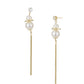 Gold-Polished Butterfly Tasselled Drop Earring For Women - Wahe Jewels - Swadesiicart