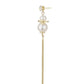 Gold-Polished Butterfly Tasselled Drop Earring For Women - Wahe Jewels - Swadesiicart