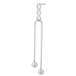 Gold-Polished With Cz Dangling Bar Drop Earring - Wahe Jewels - Swadesiicart