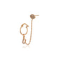 Gold-Polished With Enamel Square Drop Earring For Women - Wahe Jewels - Swadesiicart
