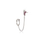 Red & Pink Floral Drop Earrings - Wahe Jewels - Swadesiicart