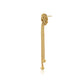 Gold-Polished With Cz Floral Drop Earring For Women - Wahe Jewels - Swadesiicart