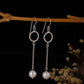 Gold-Polished With Cz Circular Stud Earring For Women - Wahe Jewels - Swadesiicart