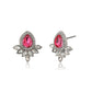 Gold-Polished Cz Star Stud Earring For Women - Wahe Jewels - Swadesiicart