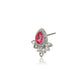 Gold-Polished Cz Star Stud Earring For Women - Wahe Jewels - Swadesiicart