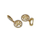 Gold-Polished With Cz Oval Drop Earring For Women - Wahe Jewels - Swadesiicart