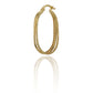 Gold-Polished White Pearl Stud Earring For Women - Wahe Jewels - Swadesiicart
