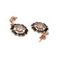 925 Sterling Silver Gold-Polished Cz With Star Stud Earring For Women - Wahe Jewels - Swadesiicart