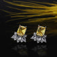 Gold-Polished Floral Stud Earring For Women - Wahe Jewels - Swadesiicart