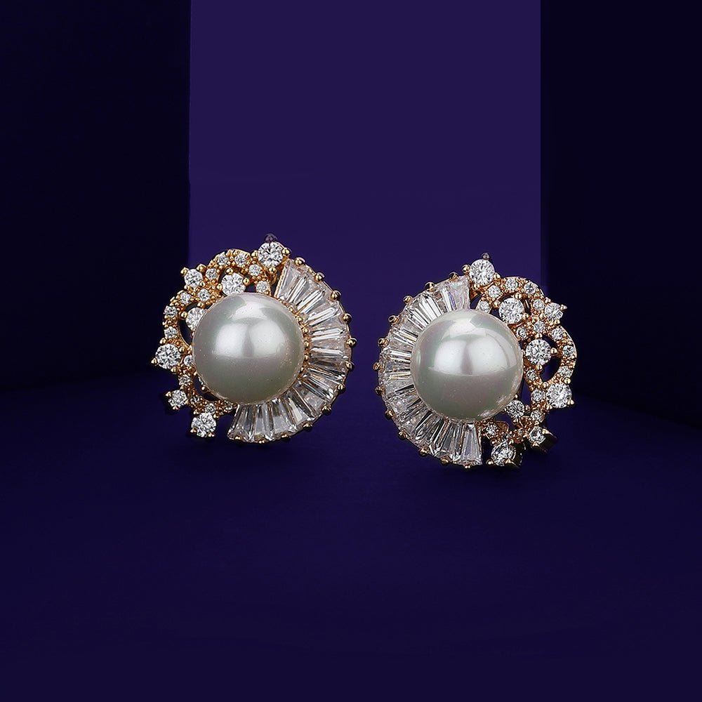 925 Sterling Silver Rhodium Plated Tasselled Drop Earring For Women - Wahe Jewels - Swadesiicart