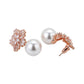 Gold-Polished Drop Earrings With Dangling Cz - Wahe Jewels - Swadesiicart
