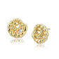 Rhodium Plated Hoop Earring - Wahe Jewels - Swadesiicart