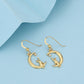 Premium Jewellery - Silver Toned Cz Studded Rhodium - Plated Contemporary Handcrafted Ear Cuff Earrings - Wahe Jewels - Swadesiicart
