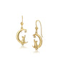 Premium Jewellery - Silver Toned Cz Studded Rhodium - Plated Contemporary Handcrafted Ear Cuff Earrings - Wahe Jewels - Swadesiicart