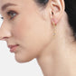 Set Of 3 Gold-Polished With Cz Stud Earring For Girls - Wahe Jewels - Swadesiicart