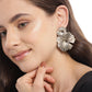 Gold-Polished Double Bar Hoop Earring - Wahe Jewels - Swadesiicart