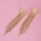 Gold-Polished With Cz Half Hoop Earring - Wahe Jewels - Swadesiicart