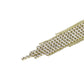 Gold-Polished With Cz Half Hoop Earring - Wahe Jewels - Swadesiicart