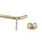 Set Of 2 Gold-Polished Contemporary Hoop Earring - Wahe Jewels - Swadesiicart
