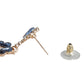 Gold-Polished Fancy Oval Drop Earring For Women - Wahe Jewels - Swadesiicart