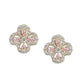 925 Sterling Silver Rose Gold-Polished Cz Infinity Drop Earring For Women - Wahe Jewels - Swadesiicart