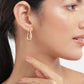 Gold-Polished Beaded Floral Drop Earring For Women - Wahe Jewels - Swadesiicart