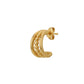 Rhodium Plated Contemporary Tasselled Drop Earring For Women - Wahe Jewels - Swadesiicart