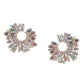 Gold-Polished With Crystal Bold Earring For Women - Wahe Jewels - Swadesiicart