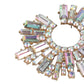 Gold-Polished With Crystal Bold Earring For Women - Wahe Jewels - Swadesiicart